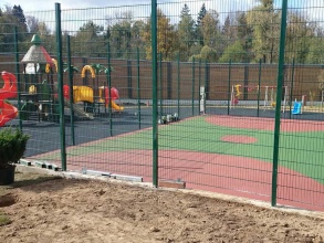 Забор на детскую площадку 50 метров фото в Новодрожжино